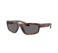 Prada Linea Rossa Hombre Sunglass PS 05ZS - Color del Marco: Habana oscuro engomado, Color de la Lente: Polar Gris Oscuro