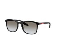 Prada Linea Rossa Hombre Prada Linea Rossa PS A08S 1AB0A7 Gafas de sol Inyectado Negro Gris Pillow Normal Sombreado