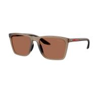 Prada Linea Rossa Hombre Sunglass PS B08S - Color del Marco: Frosted Brown, Color de la Lente: Marrón tuning