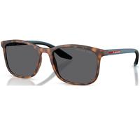Prada Linea Rossa Hombre PS A08S U61144 Gafas de sol Inyectado Tortuga Gris Pillow Polarizado
