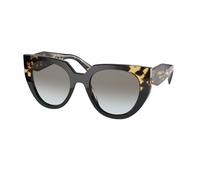 Prada Mujer PR 14WS 3890A7 Gafas de sol Acetato Negro Gris Cat Eye Normal Sombreado