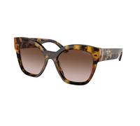 Prada Mujer PR 17ZS VAU6S1 Gafas de sol Acetato Tortuga Marrón Cuadrada Normal Sombreado