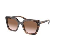 Prada Mujer PR 23ZS 07R0A6 Gafas de sol Acetato Tortuga Marrón Cuadrada Normal Sombreado