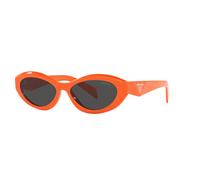 Prada Mujer PR 26ZS 12L08Z Gafas de sol Acetato Naranja Gris Geométrico Normal