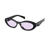 Prada Mujer PR 26ZS 16K40J Gafas de sol Acetato Negro Violeta Geométrico Normal