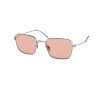 Prada Mujer PR 54WS 05Q03F Gafas de sol Titanio Gris Rosa Cuadrada Normal