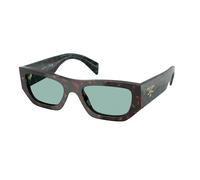 Prada Mujer PR A01S 18Z40K Gafas de sol Acetato Tortuga Verde Pillow Normal