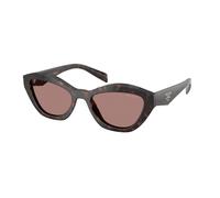 Prada Mujer PR A02S 17N60B Gafas de sol Acetato Tortuga Marrón Mariposa Normal