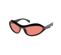 Prada Mujer PR A20S 16K20B Gafas de sol Acetato Negro Rosa Geométrico Normal
