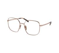 Prada Mujer PR A59V ZVF1O1 Monturas ópticas Acero Oro Transparente Cuadrada Normal