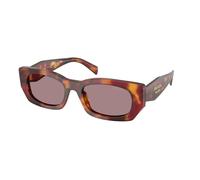 Prada Mujer PR B05S 22A20I Gafas de sol Acetato Tortuga Marrón Pillow Normal