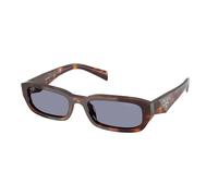 Prada Mujer PR B06S 15W03N Gafas de sol Acetato Tortuga Gris Cuadrada Normal