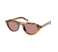 Prada Mujer PR B15S 29C05Z Gafas de sol Acetato Tortuga Rosa Geométrico Polarizado