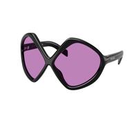 Prada Mujer PR B21S 16K30G Gafas de sol Acetato Negro Violeta Geométrico Normal
