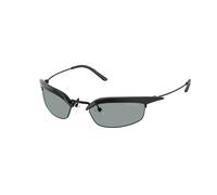 Prada Mujer PR B50S 1AB3C2 Gafas de sol Metal Negro Gris Cuadrada Normal