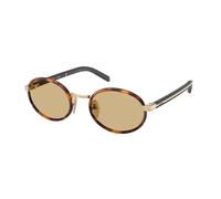 Prada Mujer PR B56S 21E10R Gafas de sol Acero Tortuga Marrón Redonda Normal