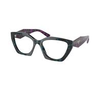 Prada Mujer Prada PR 09YV 06Z1O1 Monturas ópticas Acetato Tortuga Geométrico Normal