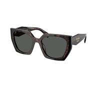 Prada Mujer Prada PR 15WS 24B40L Gafas de sol Acetato la Habana Gris Cuadrada Normal