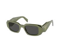 Prada Mujer Prada PR 17WS 13N5S0 Gafas de sol Acetato Verde Gris Cuadrada Normal