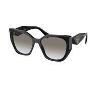 Prada Mujer Prada PR 19ZS 1AB0A7 Gafas de sol Acetato Negro Gris Pillow Normal Sombreado