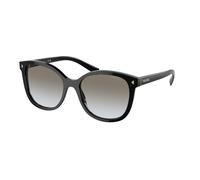 Prada Mujer Prada PR 22ZS 1AB0A7 Gafas de sol Acetato Negro Gris Cuadrada Normal Sombreado