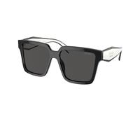 Prada Mujer Prada PR 24ZS 1AB5S0 Gafas de sol Acetato Negro Gris Cuadrada Normal