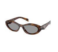 Prada Mujer Sunglass PR 26ZS - Color del Marco: Carey enebro, Color de la Lente: Gris