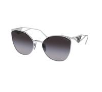 Prada Mujer Prada PR 50ZS 1BC09S Gafas de sol Metal Plata Gris Geométrico Normal Sombreado