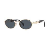 Prada Mujer Prada PR 65ZS ZVN09T Gafas de sol Metal Oro Gris Redonda Normal