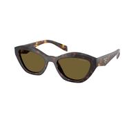 Prada Mujer Prada PR A02S 17N09Z Gafas de sol Acetato Tortuga Marrón Mariposa Normal