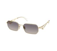 Prada Mujer Prada PR A51S ZVN30C Gafas de sol Metal Oro Azul Geométrico Normal Sombreado