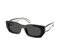 Prada Mujer Prada PR B05S 09Q08Z Gafas de sol Acetato Negro Gris Pillow Normal