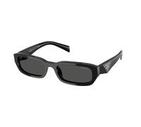 Prada Mujer Prada PR B06S 16K08Z Gafas de sol Acetato Negro Gris Cuadrada Normal