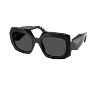 Prada Mujer Prada PR B23S 16K08Z Gafas de sol Acetato Negro Gris Cuadrada Normal
