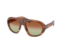 Prada Mujer Prada PR C05S 24G70T Gafas de sol Acetato Marrón Marrón Geométrico Normal Matizado