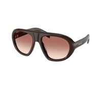 Prada Mujer Prada PR C05S 27I70X Gafas de sol Acetato Marrón Marrón Geométrico Normal Matizado