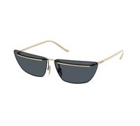 Prada Mujer Prada PR C52S ZVN70B Gafas de sol Metal Oro Gris Mariposa Normal
