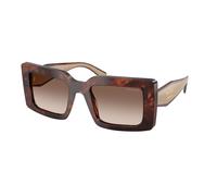 Prada Mujer Prada PR D01S 00K10S Gafas de sol Acetato Tortuga Marrón Cuadrada Normal Matizado