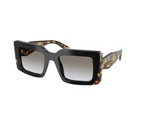 Prada Mujer Prada PR D01S 0CD80L Gafas de sol Acetato Negro Gris Cuadrada Normal Matizado