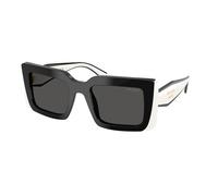 Prada Mujer Prada PR D01S 20G08Z Gafas de sol Acetato Negro Gris Cuadrada Normal