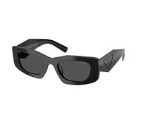 Prada Mujer Prada PR D03SD 16K08Z Gafas de sol Acetato Negro Gris Cuadrada Normal