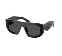 Prada Mujer Prada PR D04SU 16K08Z Gafas de sol Acetato Negro Gris Geométrico Normal