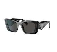 Prada Mujer Prada PR 08YS 1AB5S0 Gafas de sol Acetato Negro Gris Mariposa Normal