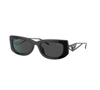 Prada Mujer Sunglass PR 14YS - Color del Marco: Negro, Color de la Lente: Gris Oscuro
