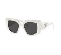 Prada Mujer Sunglass PR 14ZS - Color del Marco: Talco, Color de la Lente: Gris Oscuro