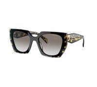 Prada Mujer Sunglass PR 15WS - Color del Marco: Negro / Tortuga medio, Color de la Lente: Gris Degradado