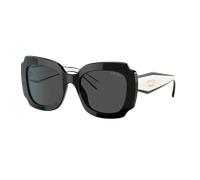 Prada Mujer Sunglass PR 16YS - Color del Marco: Negro, Color de la Lente: Gris Oscuro