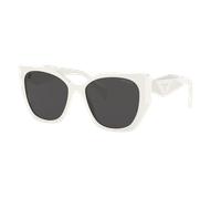 Prada Mujer Sunglass PR 19ZS - Color del Marco: Talco, Color de la Lente: Gris Oscuro