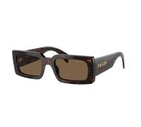 Prada Mujer Sunglass PR A07S - Color del Marco: Carey de brezo, Color de la Lente: Polarizadas marrón oscuro