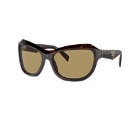 Prada Mujer Sunglass PR A27S - Color del Marco: Carey Radica, Color de la Lente: Verde aceituna
